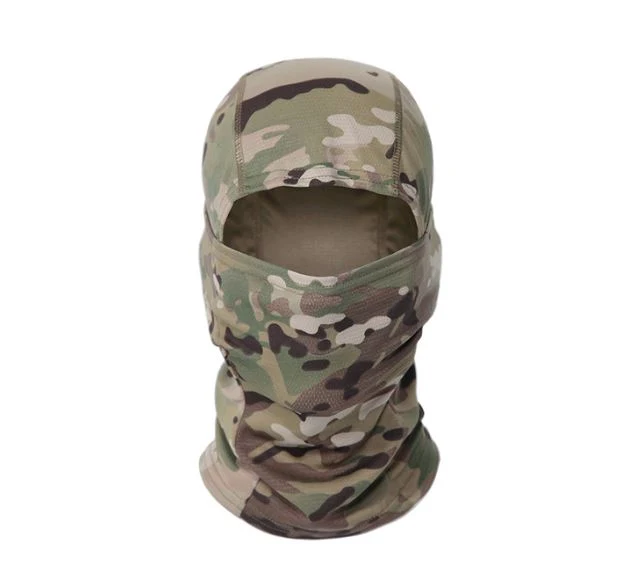 Sturmhaube Balaclava 1-Loch – Taktische Sturmmaske atmungsaktiv, Helm-kompatibel