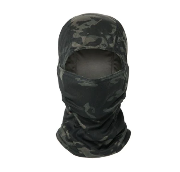Sturmhaube Balaclava 1-Loch – Taktische Sturmmaske atmungsaktiv, Helm-kompatibel