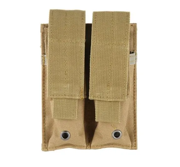 MOLLE Doppelmagazintasche Pistole Mag Pouch Tasche für G17, M9, P226, 1911