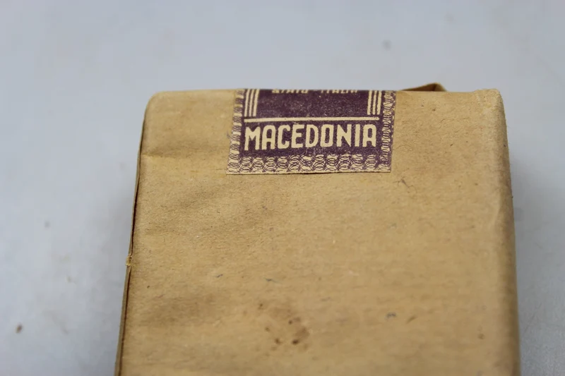 Zigarettenschachtel „Macedonia“ aus den 30er/40er Jahren