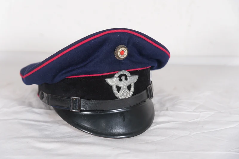 Schirmmutze-Truppe/Unteroffizier Feuerschutzpolizei III° Reich