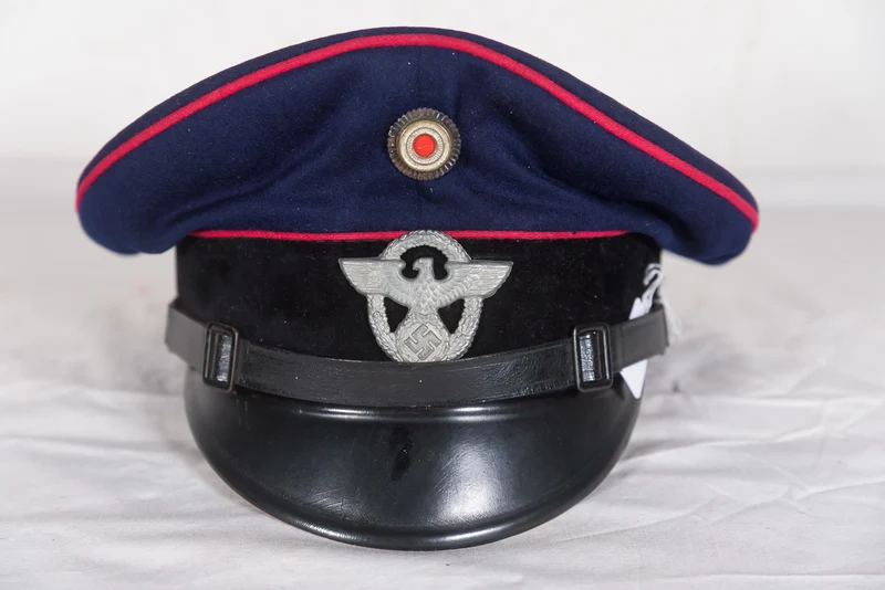 Schirmmutze-Truppe/Unteroffizier Feuerschutzpolizei III° Reich