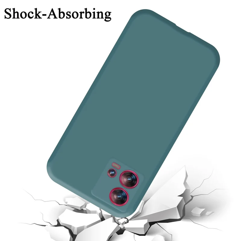 Cadorabo Hülle kompatibel mit Motorola EDGE 30 FUSION Schutzhülle aus flexiblem TPU Silikon