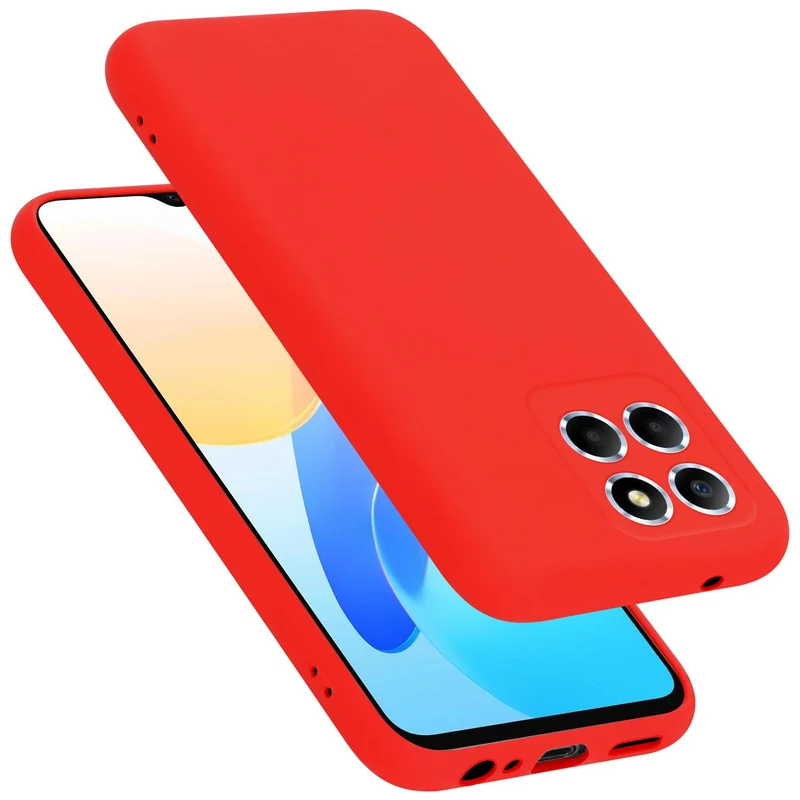 Cadorabo Hülle kompatibel mit Honor X8 5G Schutzhülle aus flexiblem TPU Silikon