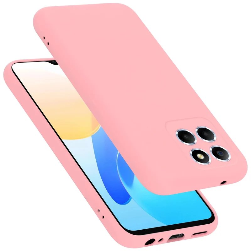 Cadorabo Hülle kompatibel mit Honor X8 5G Schutzhülle aus flexiblem TPU Silikon