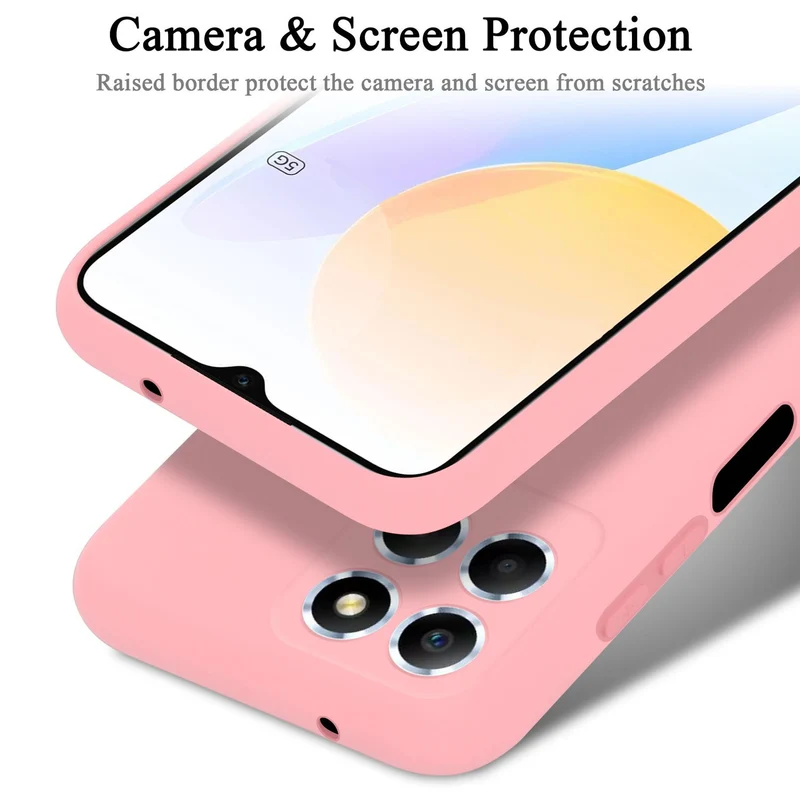 Cadorabo Hülle kompatibel mit Honor X8 5G Schutzhülle aus flexiblem TPU Silikon
