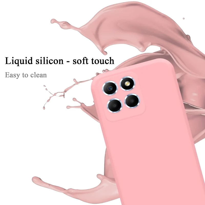 Cadorabo Hülle kompatibel mit Honor X8 5G Schutzhülle aus flexiblem TPU Silikon