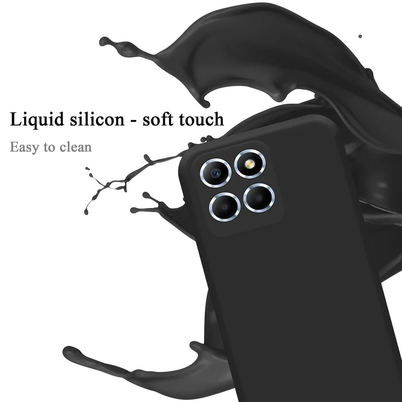 Cadorabo Hülle kompatibel mit Honor X8 5G Schutzhülle aus flexiblem TPU Silikon
