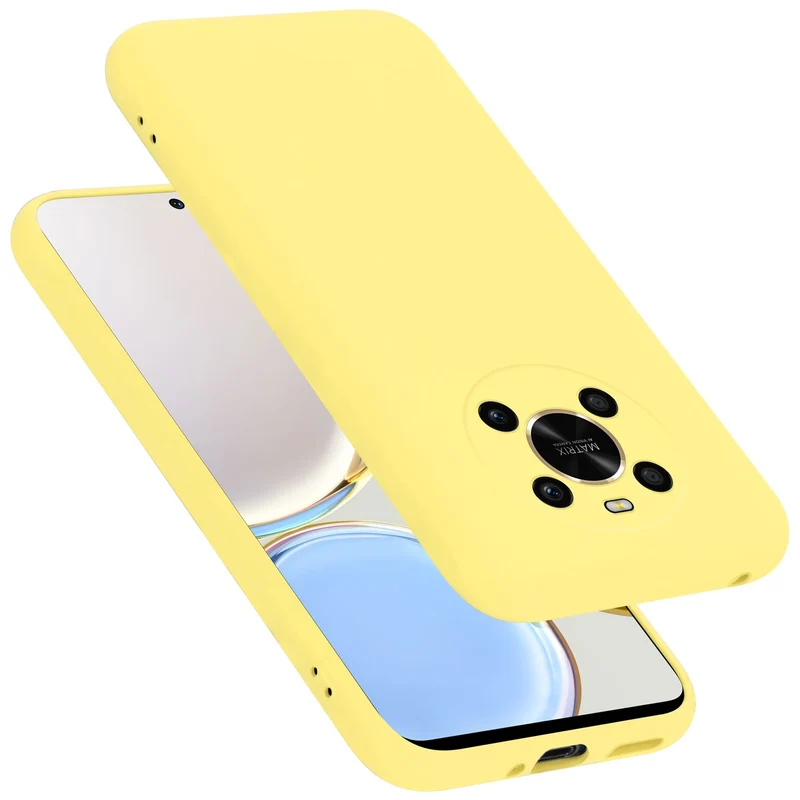 Cadorabo Hülle kompatibel mit Honor MAGIC 4 LITE Schutzhülle aus flexiblem TPU Silikon