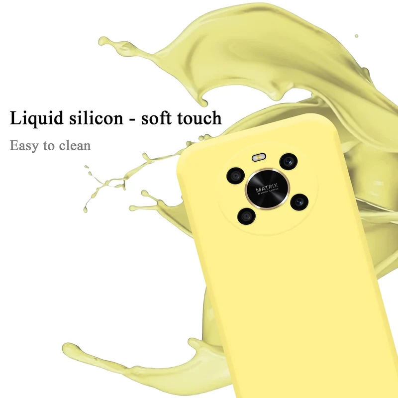 Cadorabo Hülle kompatibel mit Honor MAGIC 4 LITE Schutzhülle aus flexiblem TPU Silikon