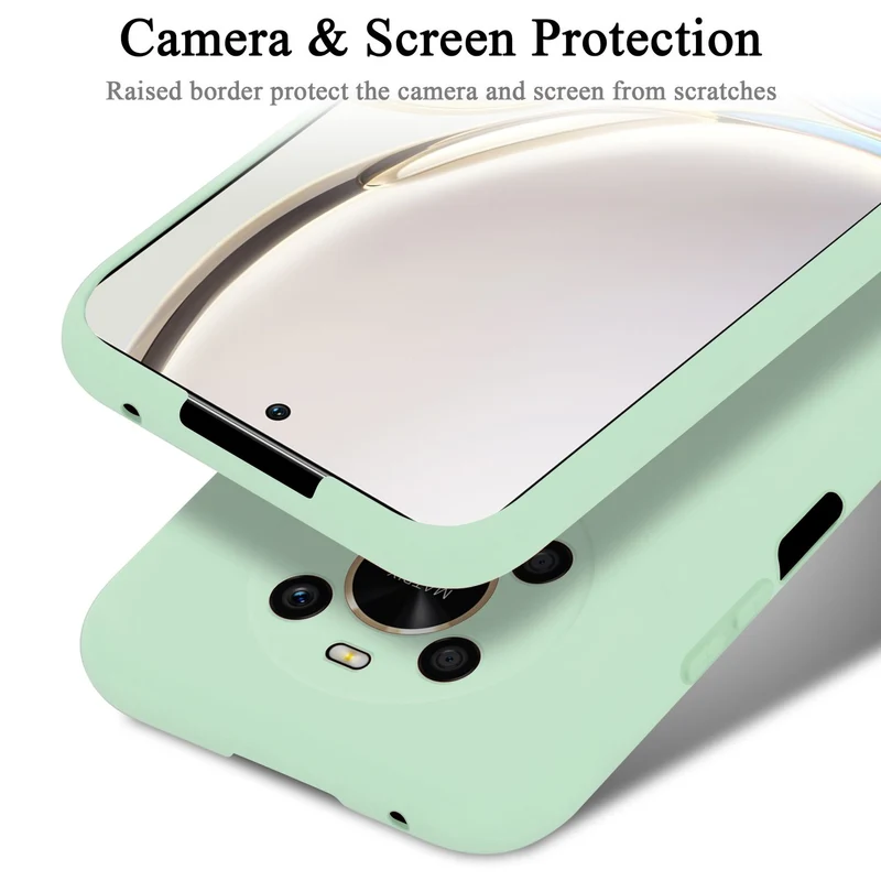 Cadorabo Hülle kompatibel mit Honor MAGIC 4 LITE Schutzhülle aus flexiblem TPU Silikon