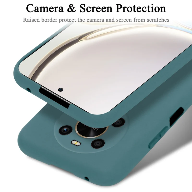 Cadorabo Hülle kompatibel mit Honor MAGIC 4 LITE Schutzhülle aus flexiblem TPU Silikon