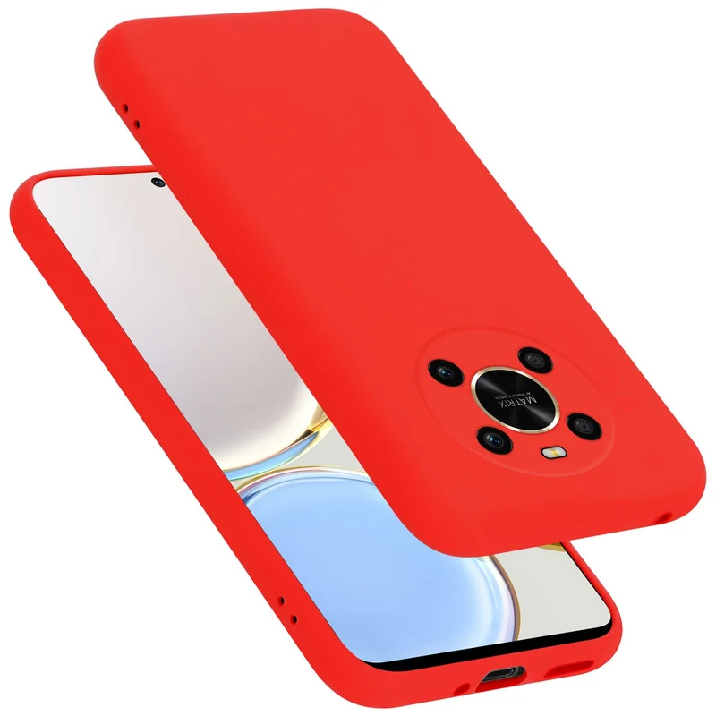 Cadorabo Hülle kompatibel mit Honor MAGIC 4 LITE Schutzhülle aus flexiblem TPU Silikon