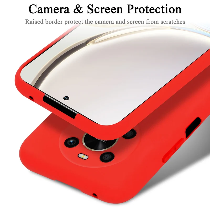 Cadorabo Hülle kompatibel mit Honor MAGIC 4 LITE Schutzhülle aus flexiblem TPU Silikon