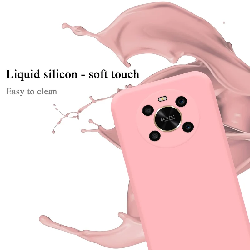 Cadorabo Hülle kompatibel mit Honor MAGIC 4 LITE Schutzhülle aus flexiblem TPU Silikon