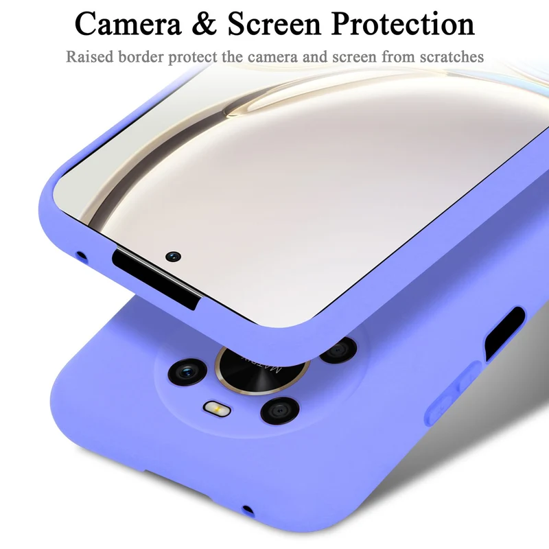 Cadorabo Hülle kompatibel mit Honor MAGIC 4 LITE Schutzhülle aus flexiblem TPU Silikon