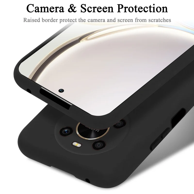 Cadorabo Hülle kompatibel mit Honor MAGIC 4 LITE Schutzhülle aus flexiblem TPU Silikon