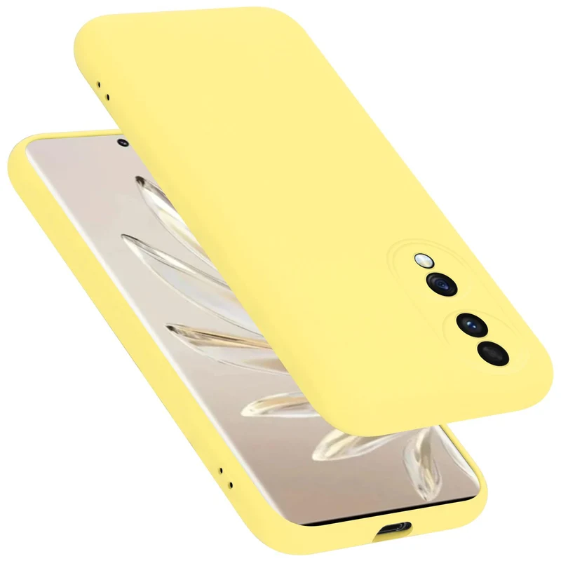 Cadorabo Hülle kompatibel mit Honor 70 Schutzhülle aus flexiblem TPU Silikon