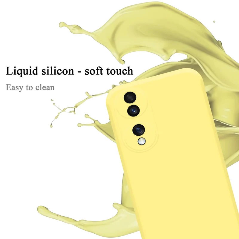 Cadorabo Hülle kompatibel mit Honor 70 Schutzhülle aus flexiblem TPU Silikon