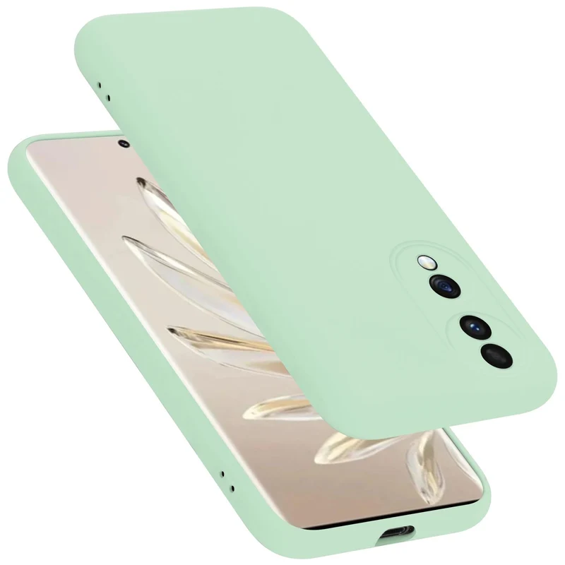 Cadorabo Hülle kompatibel mit Honor 70 Schutzhülle aus flexiblem TPU Silikon