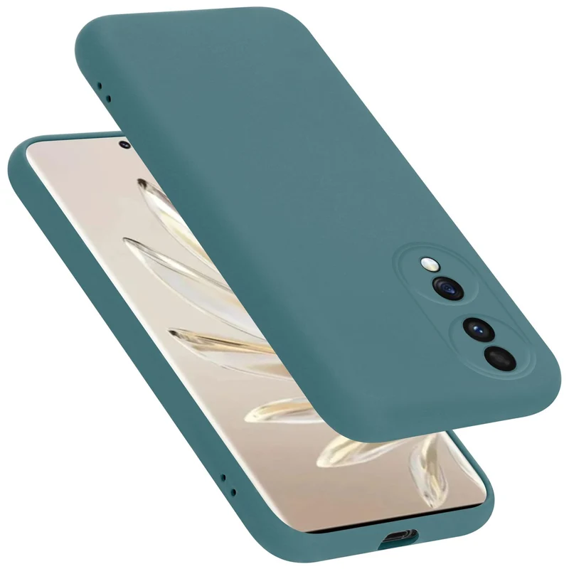 Cadorabo Hülle kompatibel mit Honor 70 Schutzhülle aus flexiblem TPU Silikon