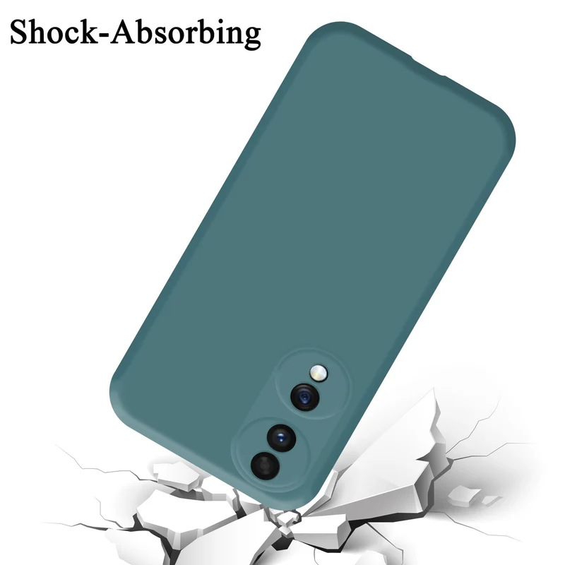 Cadorabo Hülle kompatibel mit Honor 70 Schutzhülle aus flexiblem TPU Silikon