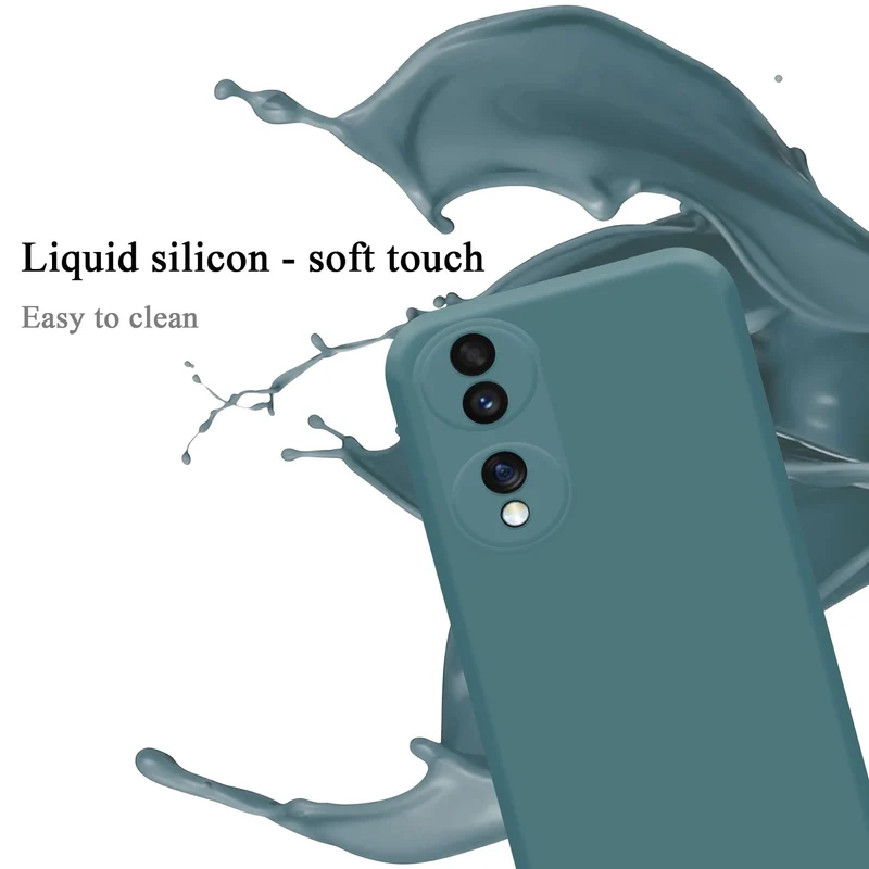 Cadorabo Hülle kompatibel mit Honor 70 Schutzhülle aus flexiblem TPU Silikon