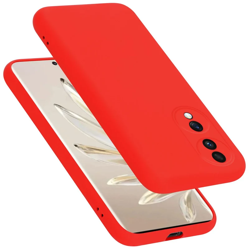 Cadorabo Hülle kompatibel mit Honor 70 Schutzhülle aus flexiblem TPU Silikon