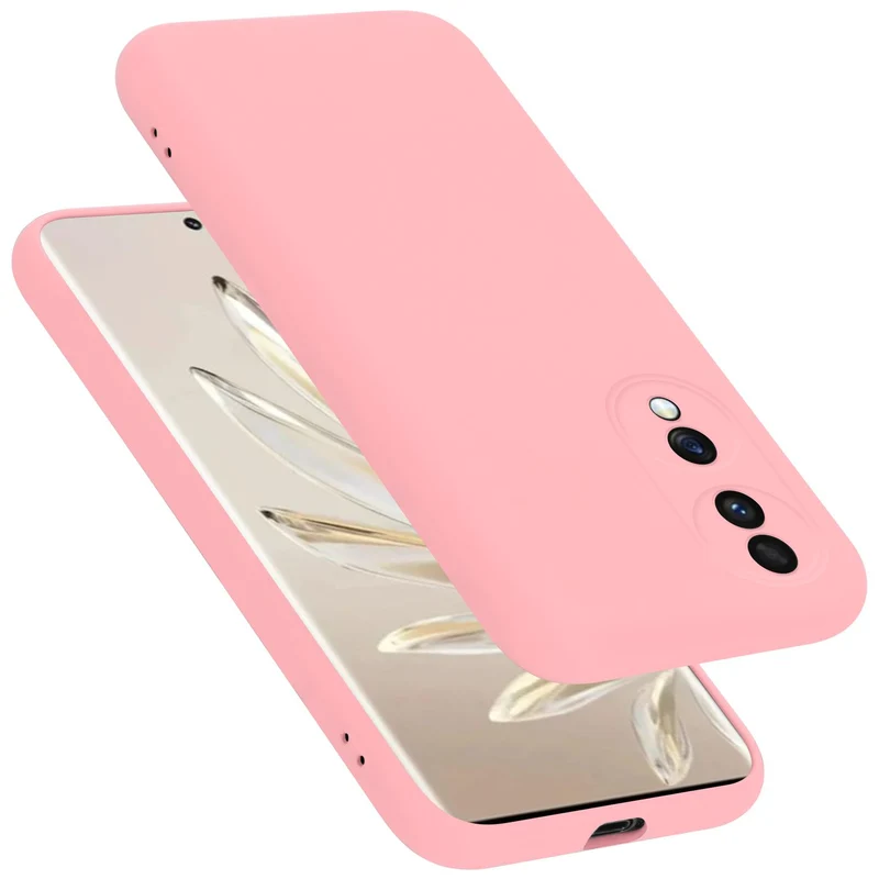 Cadorabo Hülle kompatibel mit Honor 70 Schutzhülle aus flexiblem TPU Silikon