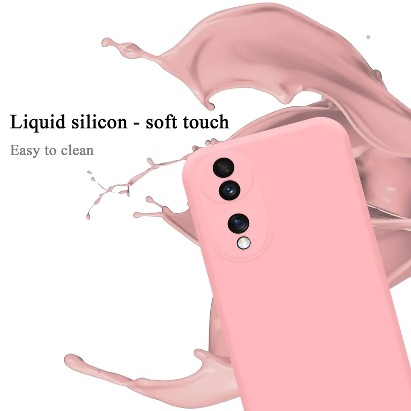 Cadorabo Hülle kompatibel mit Honor 70 Schutzhülle aus flexiblem TPU Silikon