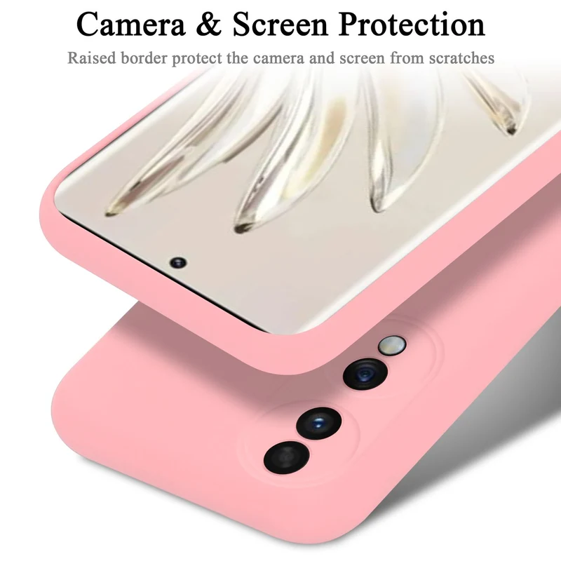 Cadorabo Hülle kompatibel mit Honor 70 Schutzhülle aus flexiblem TPU Silikon