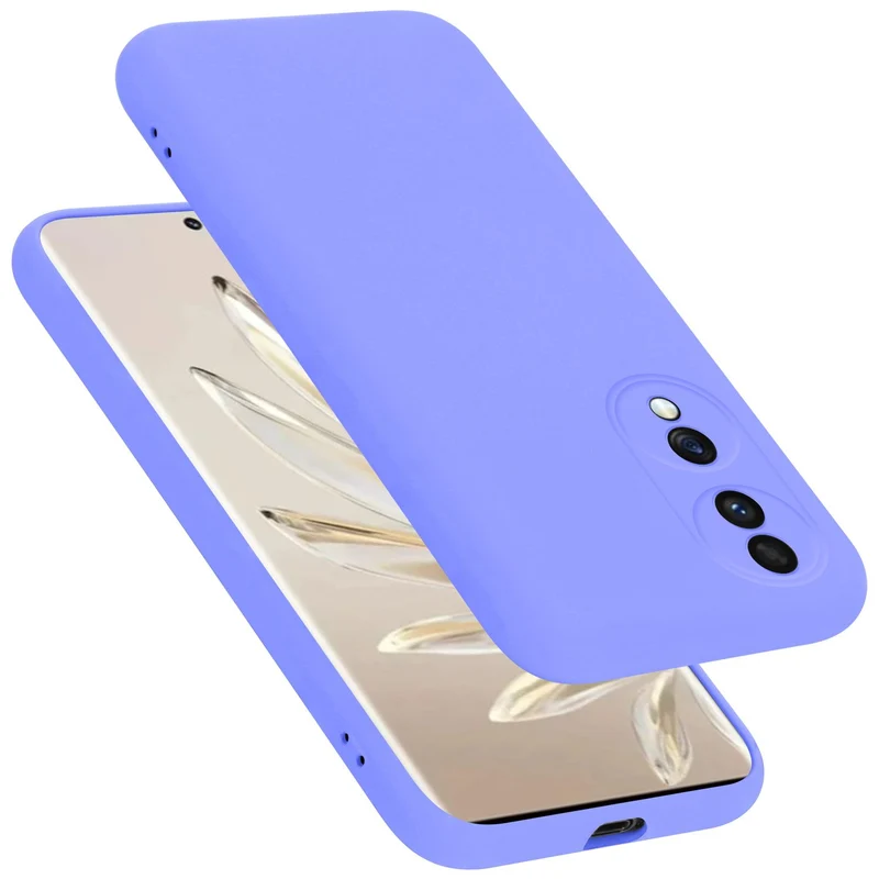 Cadorabo Hülle kompatibel mit Honor 70 Schutzhülle aus flexiblem TPU Silikon