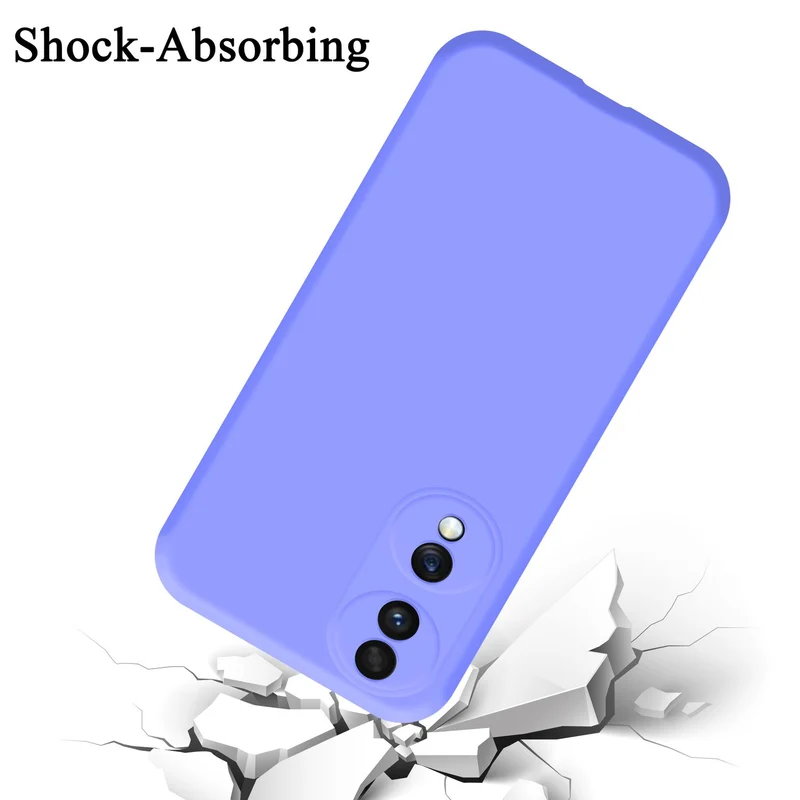 Cadorabo Hülle kompatibel mit Honor 70 Schutzhülle aus flexiblem TPU Silikon