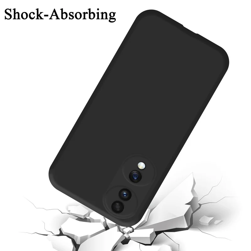 Cadorabo Hülle kompatibel mit Honor 70 Schutzhülle aus flexiblem TPU Silikon