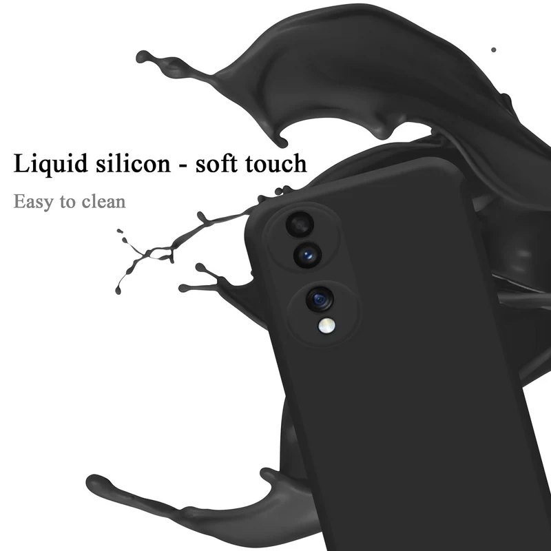 Cadorabo Hülle kompatibel mit Honor 70 Schutzhülle aus flexiblem TPU Silikon