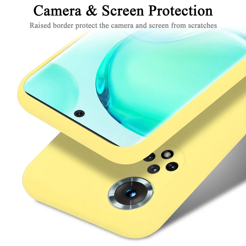 Cadorabo Hülle kompatibel mit Honor 50 / Huawei NOVA 9 Schutzhülle aus flexiblem TPU Silikon