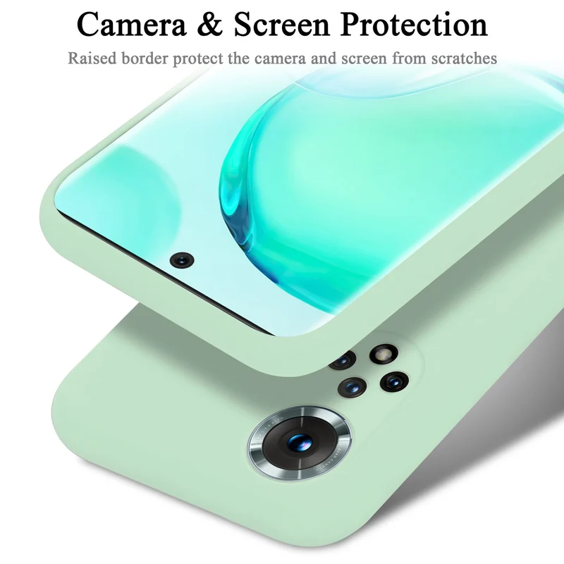 Cadorabo Hülle kompatibel mit Honor 50 / Huawei NOVA 9 Schutzhülle aus flexiblem TPU Silikon