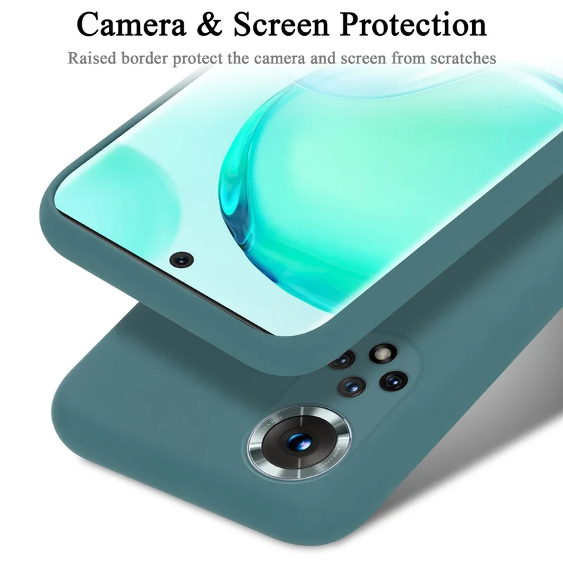 Cadorabo Hülle kompatibel mit Honor 50 / Huawei NOVA 9 Schutzhülle aus flexiblem TPU Silikon