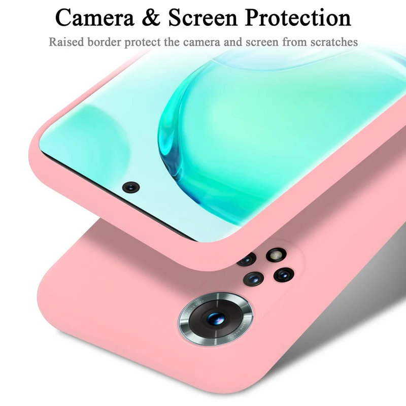 Cadorabo Hülle kompatibel mit Honor 50 / Huawei NOVA 9 Schutzhülle aus flexiblem TPU Silikon
