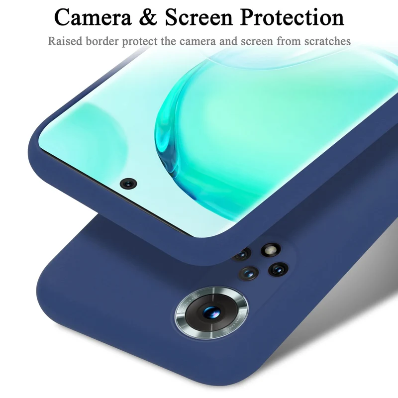 Cadorabo Hülle kompatibel mit Honor 50 / Huawei NOVA 9 Schutzhülle aus flexiblem TPU Silikon