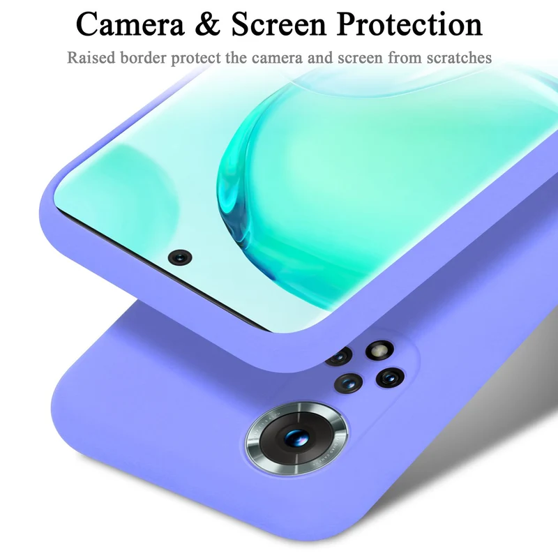 Cadorabo Hülle kompatibel mit Honor 50 / Huawei NOVA 9 Schutzhülle aus flexiblem TPU Silikon