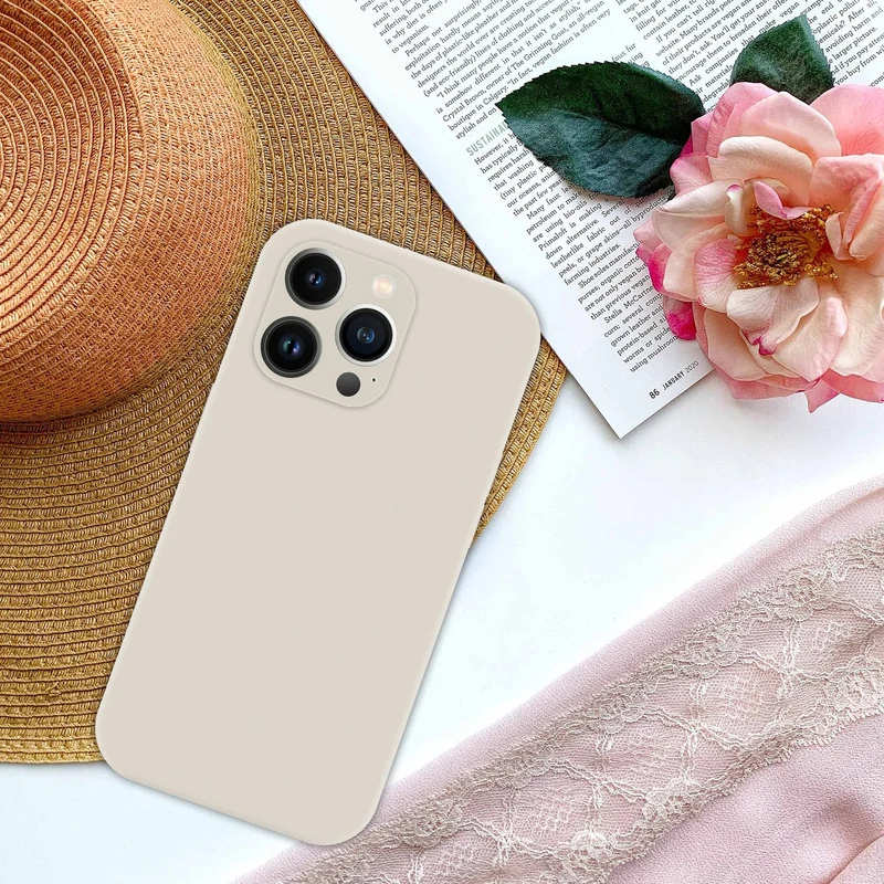 Cadorabo Hülle kompatibel mit Apple iPhone 14 PRO TPU Silikon Case Cover