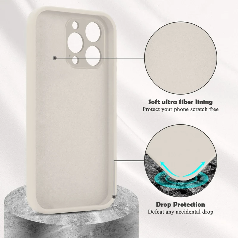 Cadorabo Hülle kompatibel mit Apple iPhone 14 PRO TPU Silikon Case Cover
