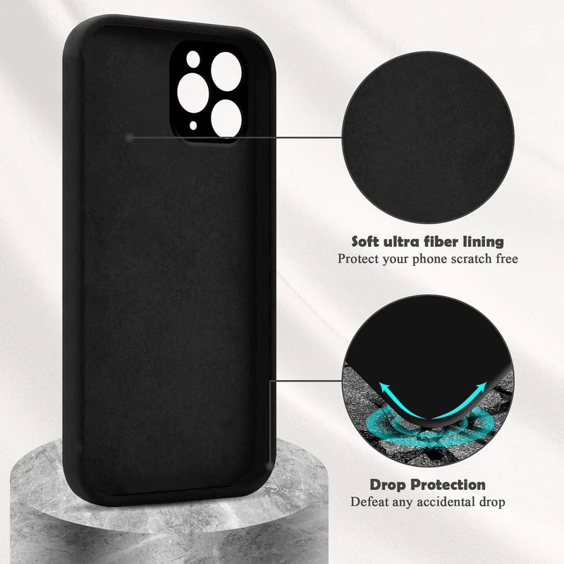 Cadorabo Hülle kompatibel mit Apple iPhone 11 PRO MAX TPU Silikon Case Cover