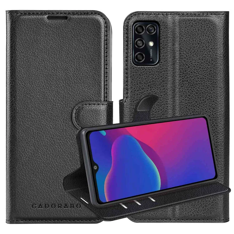 Cadorabo Hülle kompatibel mit ZTE Blade V2020 SMART Schutzhülle mit Magnetverschluss, Standfunktion und Kartenfach