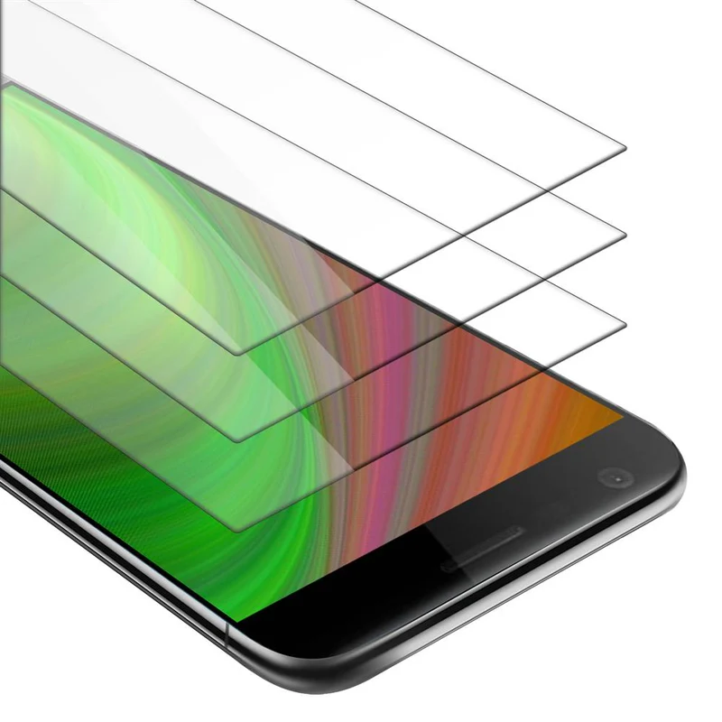 Cadorabo 3x Panzer Folie kompatibel mit LG G5 - Schutzfolie 3er Pack Gehärtetes (Tempered) Display-Schutzglas in 9H Härte mit 3D Touch Kompatibilität