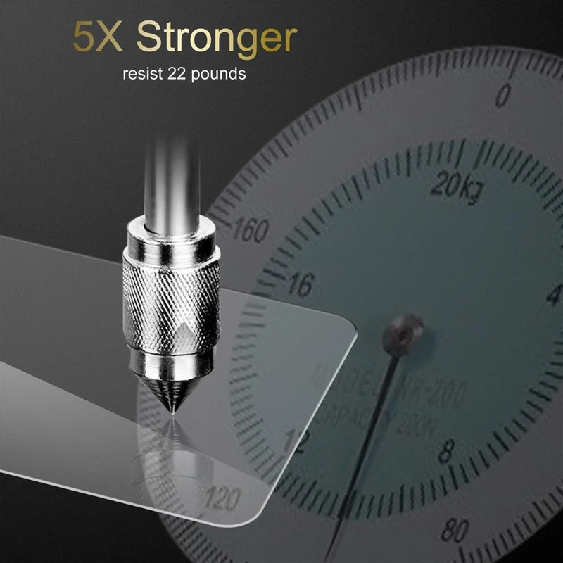 Cadorabo 3x Panzer Folie kompatibel mit Samsung Galaxy J5 2016 - Schutzfolie 3er Pack Gehärtetes (Tempered) Display-Schutzglas in 9H Härte mit 3D Touch Kompatibilität