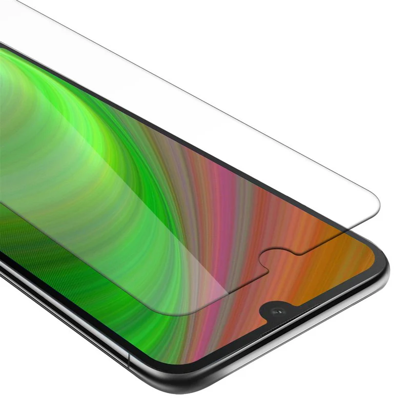 Cadorabo Panzer Folie kompatibel mit Huawei Y5 2019 / Enjoy Play 8 / Honor 8S - Schutzfolie Gehärtetes (Tempered) Display-Schutzglas in 9H Härte mit 3D Touch Kompatibilität