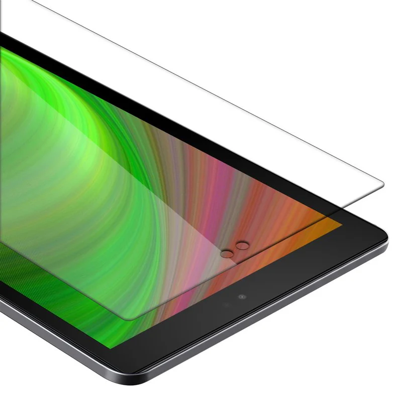 Cadorabo Panzer Folie kompatibel mit Kindle FIRE HD 10 2017 (7. Gen.) Gehärtetes (Tempered) Display-Schutzglas in 9H Härte mit 3D Touch Kompatibilität
