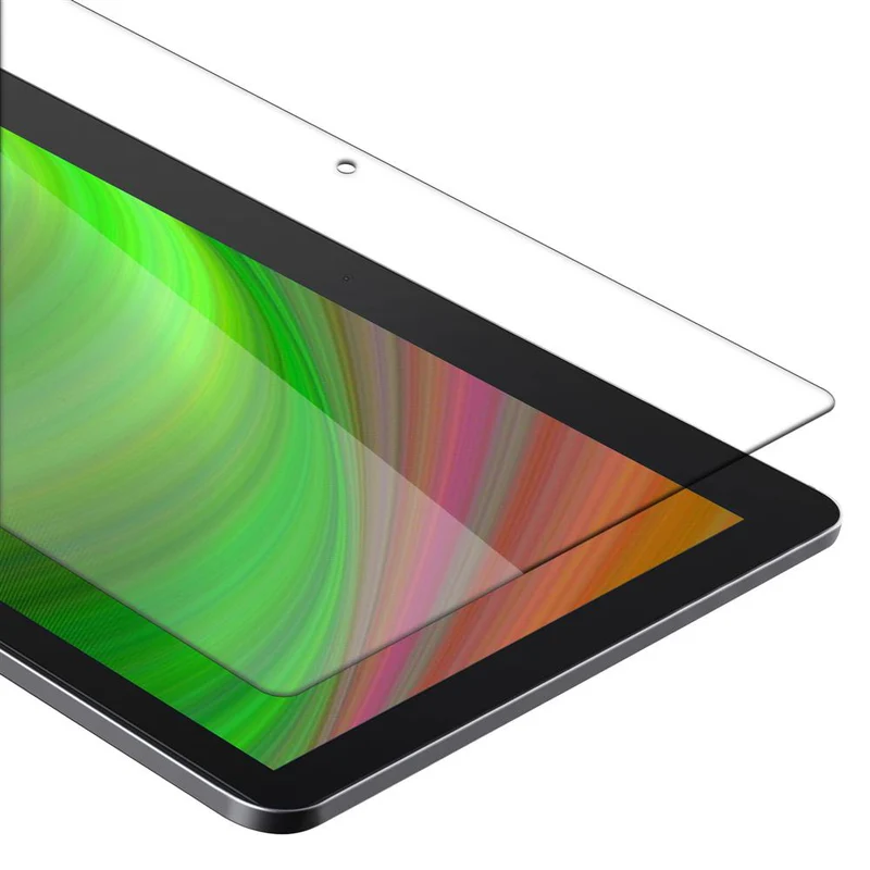 Cadorabo Panzer Folie kompatibel mit Lenovo Tab M10 (10.1 Zoll) TB-X505F Gehärtetes (Tempered) Display-Schutzglas in 9H Härte mit 3D Touch Kompatibilität